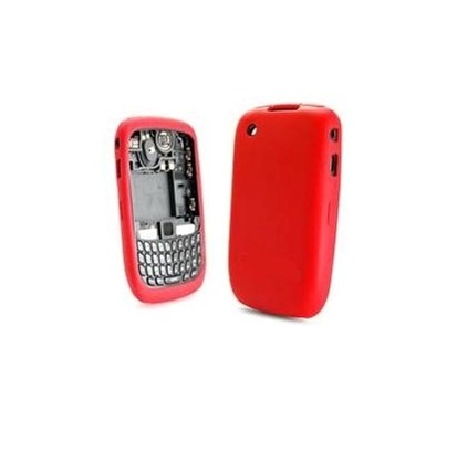 Funda de Silicona para Blackberry 8520 8530 9300 ROJA